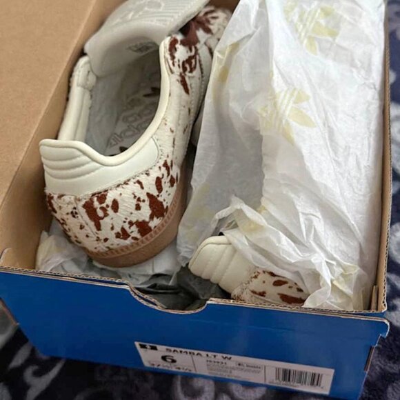 Adidas Sambas Cow Print with long tongue - Picture 4 of 4